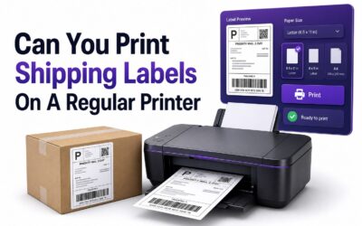 Can You Print Shipping Labels on a Regular Printer?