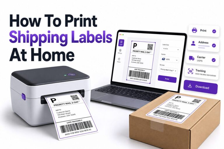 How to Print Shipping Labels at Home: Easy Step-by-Step Guide
