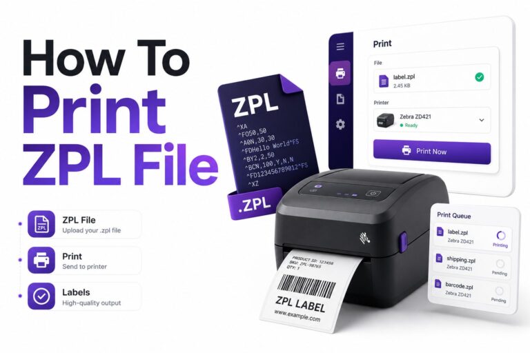 How to Print a ZPL File: Step-by-Step Guide