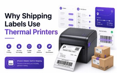 Why Shipping Labels Use Thermal Printers: Key Benefits
